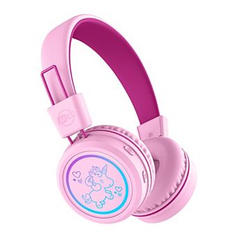 MEE audio KidJamz KJ55BT Bluetooth Wireless Headphones for Kids w/ LED Lights