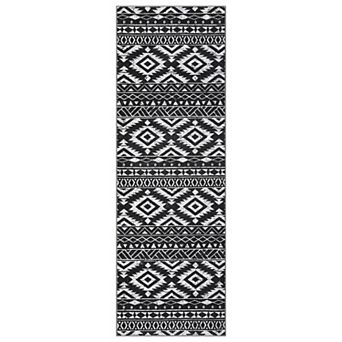 Boho Area Rug Non Slip Foldable Vacuum Clean Non Shedding Floor Cover for Living Room Laundry