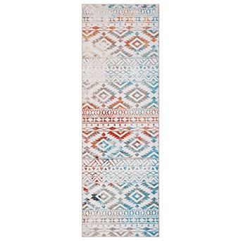 Boho Area Rug Non Slip Foldable Vacuum Clean Non Shedding Floor Cover for Living Room Laundry