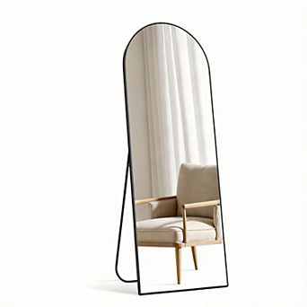 Arched Full Length Mirror Floor Standing Bedroom Hallway 59"x16"