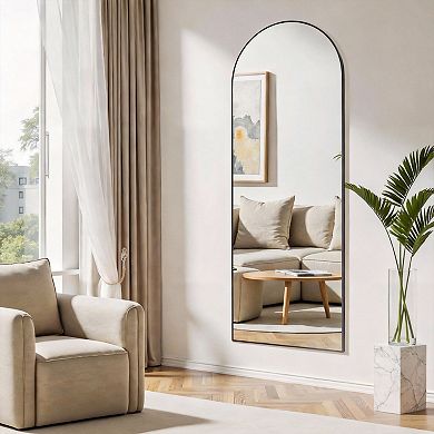 Arched Full Length Mirror Floor Standing Bedroom Hallway 59"x16"