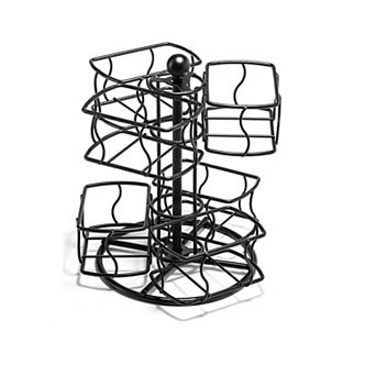 Sorbus 2 tier Tea Bag Organizer Lazy Susan