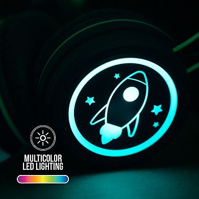 MEE audio KidJamz KJ55U (2 Pack) USB-C Kid's Headphones w/ LED Lights