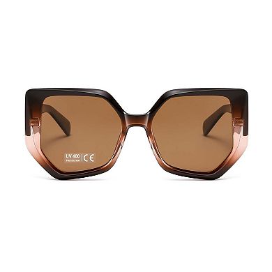 AGP PARIS Elegant Butterfly Polarized Acetate Sunglasses