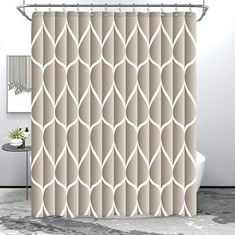 Polyester Quick-Drying Shower Curtain