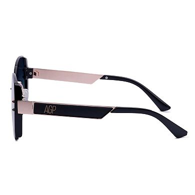AGP PARIS Bold Square Acetate Sunglasses