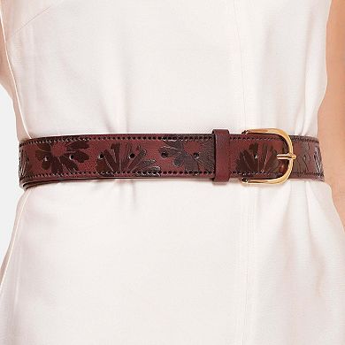 AGP PARIS Classic Sleek Brown Belt