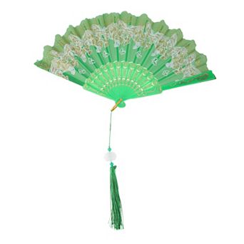 Butterfly with Tassel Folding Fan 1 pc