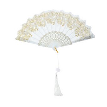 Butterfly with Tassel Folding Fan 1 pc