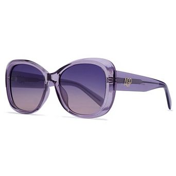 AGP PARIS Elegant Butterfly Polarized Acetate Sunglasses