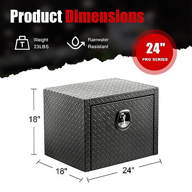 ELEMENT ACE Underbody Truck Tool Box Heavy Duty Underbed Tool Storage Organizer Chest