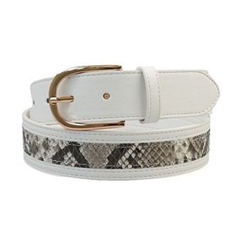 AGP PARIS Dual Snake Print Belt