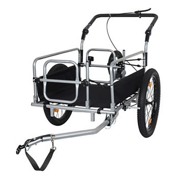 ELEMENT ACE 3-in-1 Heavy-Duty Convertible Cargo Trailer with Steel Frame and 110lb Capacity
