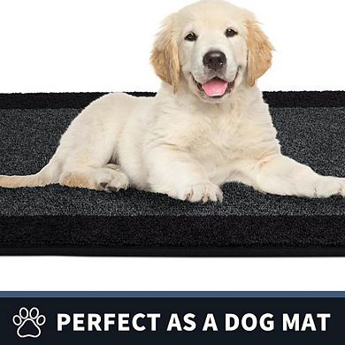 32x48 Dirt-Trapping Entry Mat, Non-Slip and Washable for Shoes & Pets