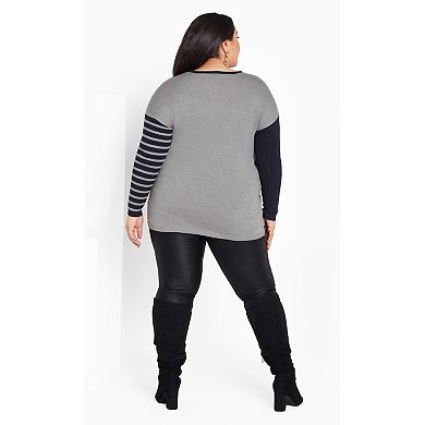 Avenue Women's Plus Size Sandy Sweater