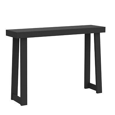 46-Inch Solid Pine Wood Living Room Entryway Console Table