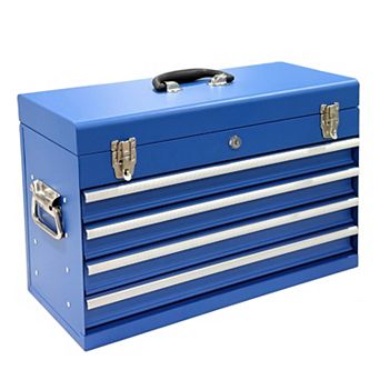 ELEMENT ACE Heavy Duty Metal Tool Box with Drawers and Locking System