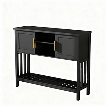 2-Door Console Table for Entryway & Foyer
