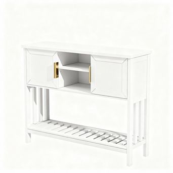 2-Door Console Table for Entryway & Foyer