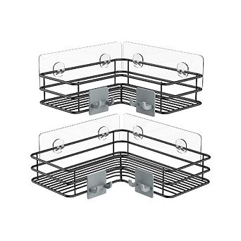 Rust Proof Corner Bathroom Caddy Shelf