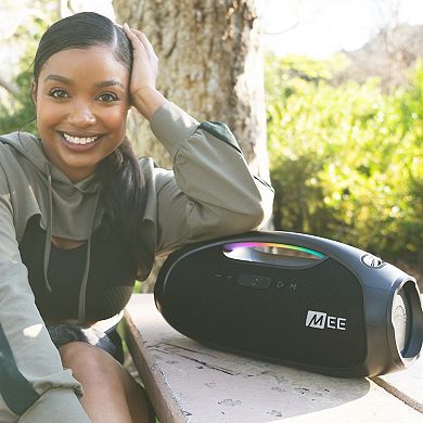MEE audio partySPKR XL Bluetooth Wireless Speaker w/ Dynamic LED Lighting
