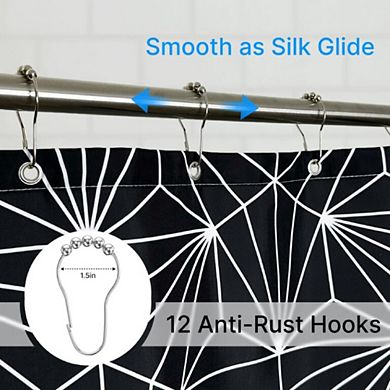 Waterproof Modern Geometric Shower Curtain