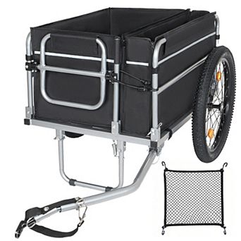 ELEMENT ACE Heavy-Duty Foldable Bicycle Cargo Trailer with Universal Hitch System
