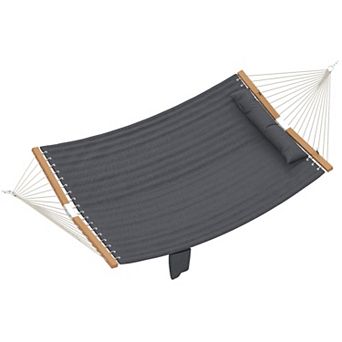 Outdoor Hammock, 2-Person, 440 lbs Capacity,