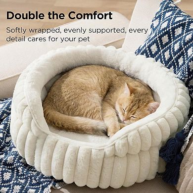 Washable Round Cat Bed