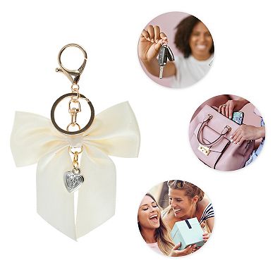 Fashion Ribbon Bow Handbag Charm 1 Pc
