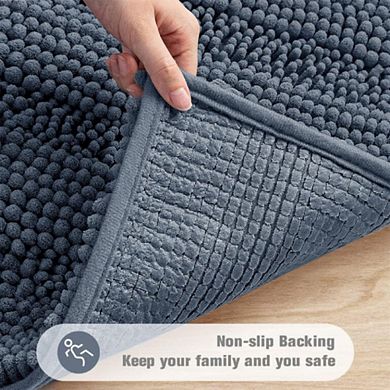 Soft Chenille Non-Slip Shower Mat