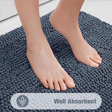 Soft Chenille Non-Slip Shower Mat
