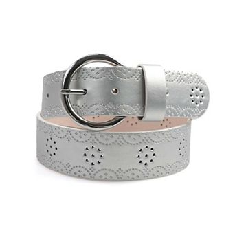AGP PARIS Contemporary Designer Round Buckle Belt