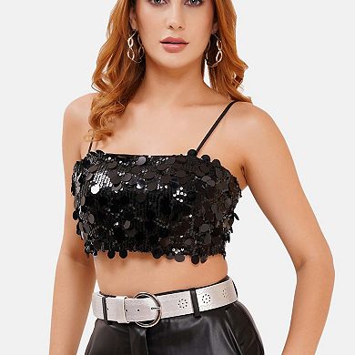 AGP PARIS Contemporary Designer Round Buckle Belt