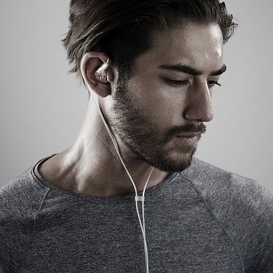 MEE audio M6 In-Ear Sports Headphones with Memory Wire and Headset