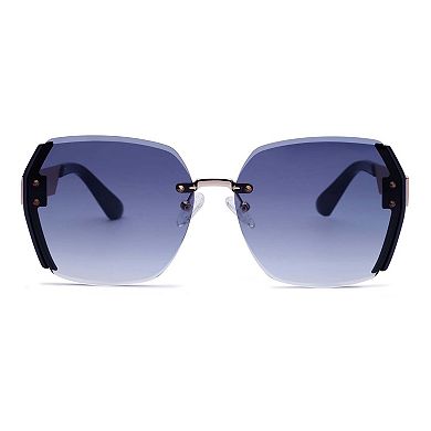 AGP PARIS Bold Square Acetate Sunglasses