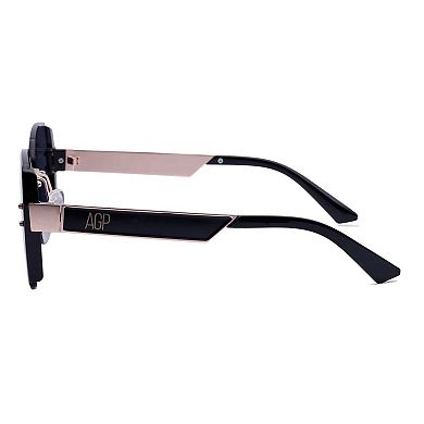 AGP PARIS Bold Square Acetate Sunglasses