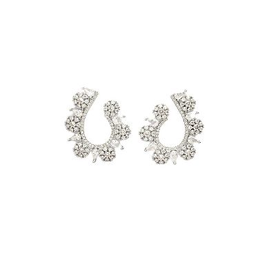 AGP PARIS Dainty Floral Earrings and Necklace set