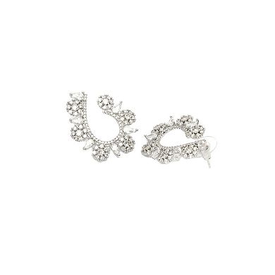 AGP PARIS Dainty Floral Earrings and Necklace set