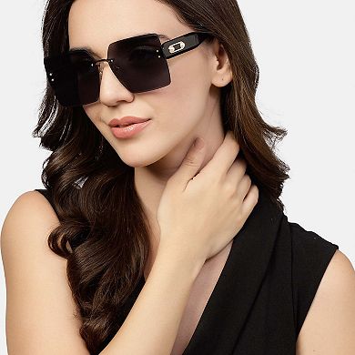 AGP PARIS Stylish Square Acetate Sunglasses