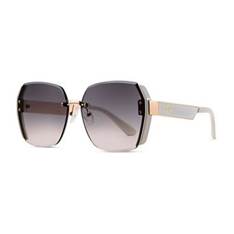 AGP PARIS Bold Square Acetate Sunglasses