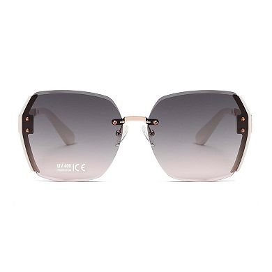 AGP PARIS Bold Square Acetate Sunglasses