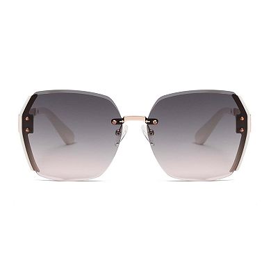 AGP PARIS Bold Square Acetate Sunglasses