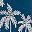 Ocean Sequin Palms