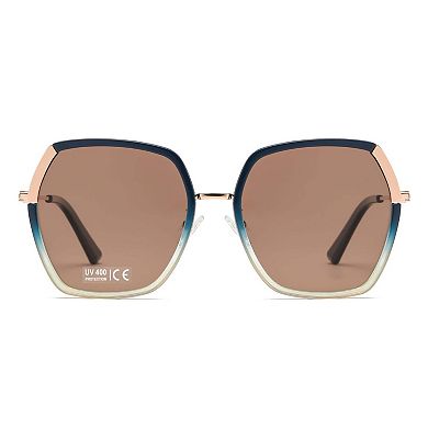 AGP PARIS Premium Square Polarized Acetate Sunglasses