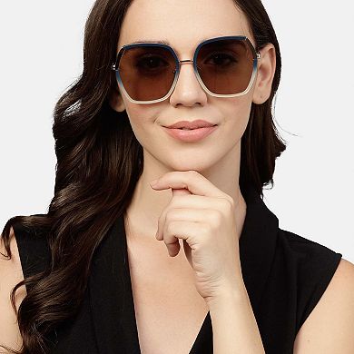 AGP PARIS Premium Square Polarized Acetate Sunglasses