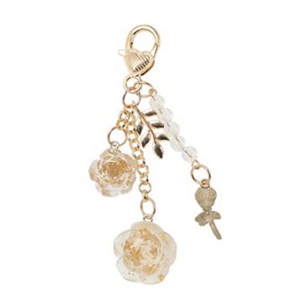 Fashionable Flower Handbag Charm 1 pc