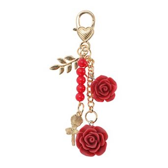Fashionable Flower Handbag Charm 1 pc