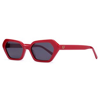 AGP PARIS Futuristic Angular Micro Acetate Sunglasses