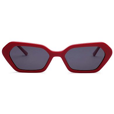 AGP PARIS Futuristic Angular Micro Acetate Sunglasses